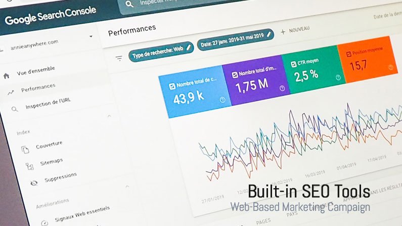Built-in SEO Tools